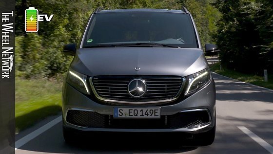 Video: 2020 Mercedes-Benz EQV 300 | Selenite Grey Metallic | Driving, Interior, Exterior