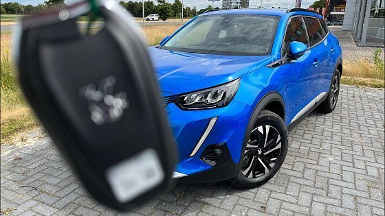 Video: 2021 Peugeot e2008 Allure Pack 50 kWh 136 hp | Vertigo Blue 