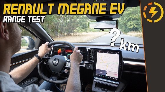 Video: Renault Megane Electric Range Test | Recharging ⚡️