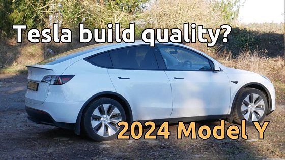 Video: How good is Tesla build quality? A look at a new 2024 Model Y.