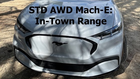 Video: Mustang Mach-E: Premium Standard Range AWD In-Town Range