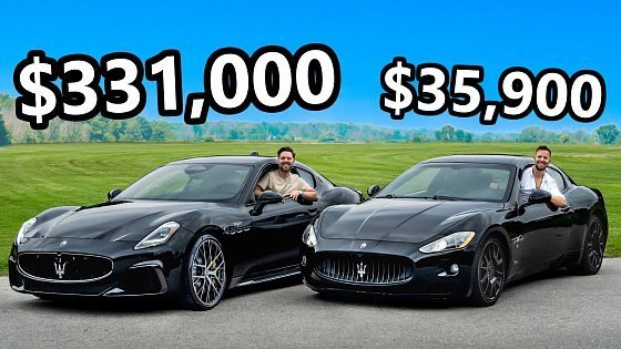 Video: 2024 Maserati GranTurismo vs The Cheapest GranTurismo You Can Buy