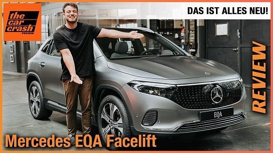 Video: Mercedes EQA Facelift (2024) Das ist alles NEU beim beliebten Elektro Kompakt SUV! Review | Test