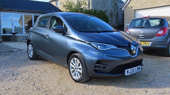 Video: 2020 Renault Zoe ZE50 R135 Iconic - Start up and in-depth tour