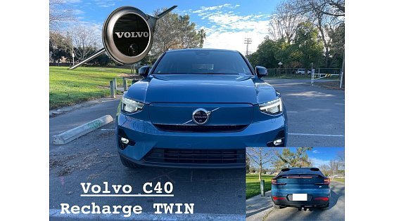 Video: The All-Electric Volvo C40 Recharge TWIN 2022