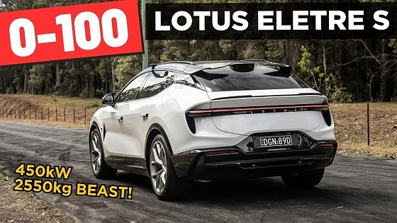 Video: 2024 Lotus Eletre S review: 0-100 & POV test drive