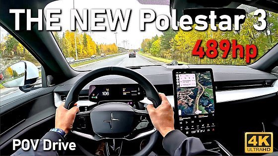 Video: THE NEW Polestar 3 (489hp) POV Drive