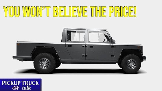 Video: Shocking! Bollinger Motors B1 and B2 Price Announced