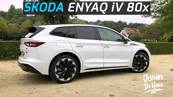 Video: SKODA ENYAQ iV 80x 265 HP POV TEST DRIVE