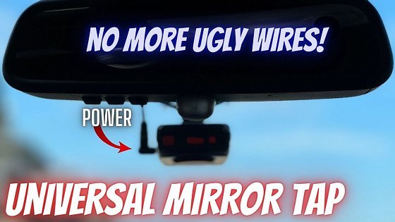 Video: Mirror Tap - Universal Install - No More Messy Wires!