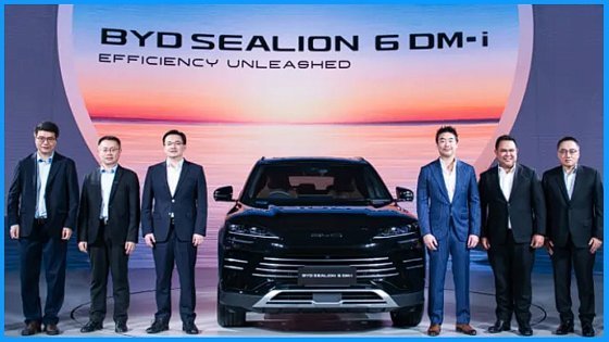 Video: Sealion 6 DM-i Hybrid SUV in Thailand