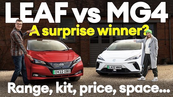 Video: MG4 or Nissan LEAF: we crunch ALL the important numbers. A surprise winner? / Electrifying