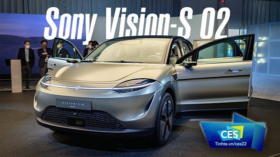 Video: Trên tay concept xe điện Sony Vision-S 2 | Kết nối 5G, cảm biến khắp thân xe, tự hành cấp 2+