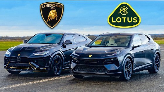 Video: 900hp Lotus Eletre R v Lambo Urus: DRAG RACE