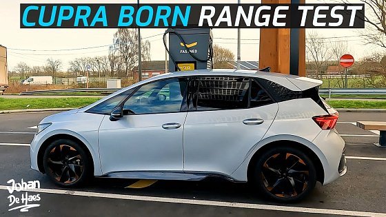 Video: CUPRA BORN 58 kWh RANGE TEST AND FAST CHARGING TEST