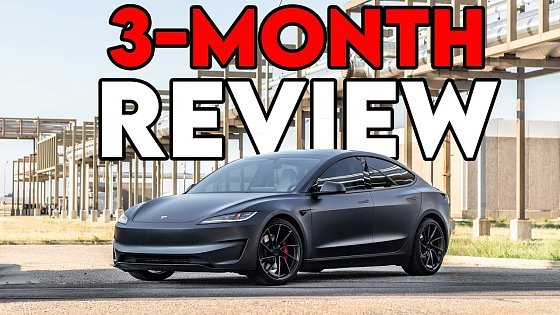 Video: 2024 Tesla Model 3 Performance 3-Month Review - Is It Worth It?