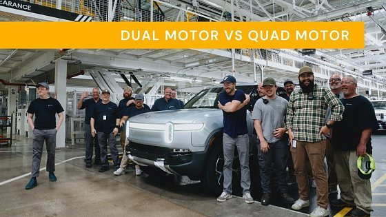 Video: Rivian R1 dual motor vs quad motor comparison
