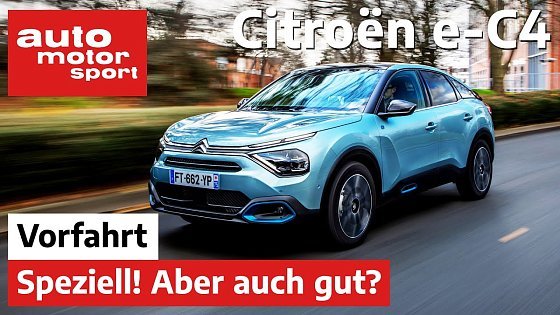 Video: Citroen e-C4 2021: Erfrischend anders - aber auch gut? – Review/Fahrbericht | auto motor und sport