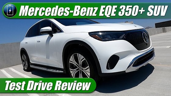 Video: 2023 Mercedes-Benz EQE 350+ SUV: Test Drive Review