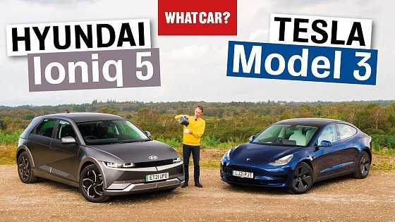 Video: Tesla Model 3 vs Hyundai Ioniq 5 review – a new EV champion? | What Car?