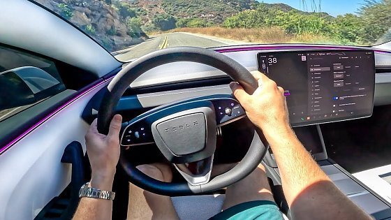 Video: What It&#39;s Like To Drive The NEW Tesla Model 3 Performance (POV)