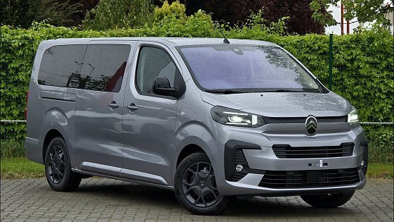 Video: NEW 2024 Facelift Citroën SpaceTourer Business XL 2.0 BlueHDi 180 EAT8 Artense Grey