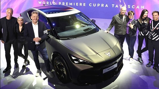 Video: 2024 Cupra Tavascan Adds To The VW Group's Electric SUV Coupe Lineup