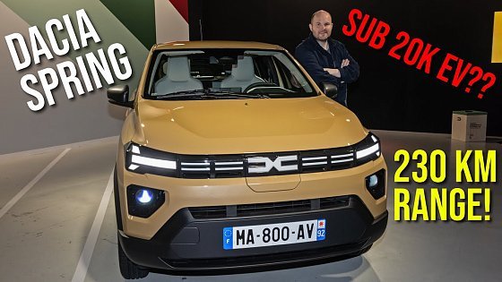 Video: Dacia Spring 2024 review | Electric is finally affordable!!