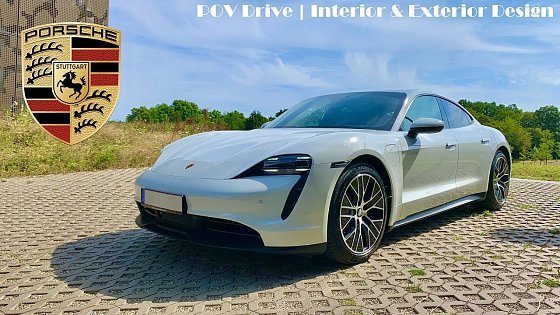 Video: Porsche Taycan Plus | POV Test Drive - Interior &amp; Exterior Design | 476 PS Fully Electric