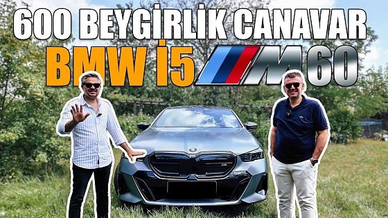 Video: 601 Beygirlik Elektrikli Canavar BMW İ5 M60: Güç ve Konfor Bir Arada