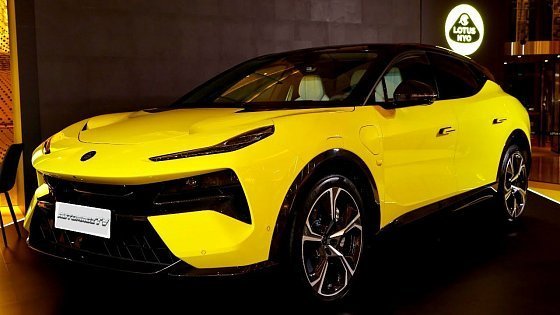 Video: Hyper Electric SUV LOTUS ELETRE 2023 - Interior Exterior