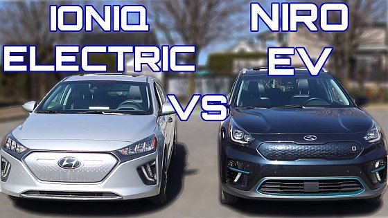Video: Hyundai Ioniq Electric vs Kia Niro EV