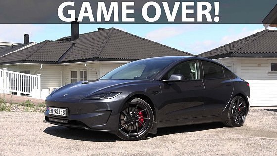 Video: Tesla Model 3 Performance Highland test of handling, acceleration, noise and range