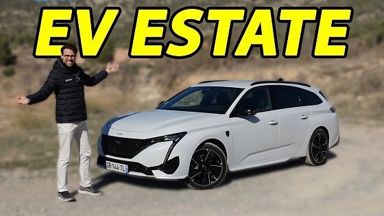 Video: Electric estate! Peugeot e-308 SW driving REVIEW