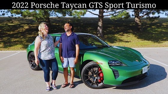 Video: 2022 Porsche Taycan GTS Sport Turismo - So. Much. Power.