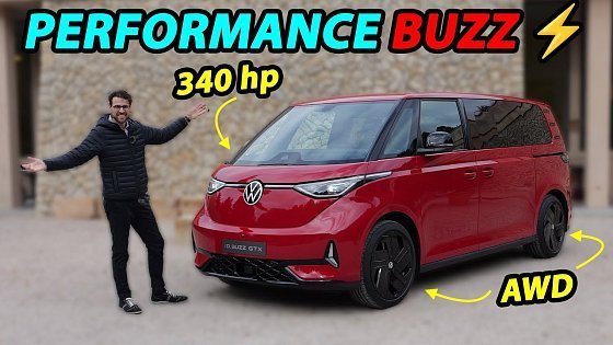 Video: The performance microbus! VW ID Buzz GTX (AWD)