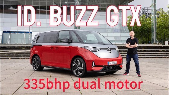 Video: Volkswagen ID. Buzz GTX review | 335bhp VW bus!!