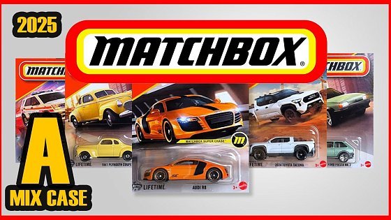 Video: Preview | MBX 2025 Mix A With a SUPER CHASE | Unboxing 2025 Matchbox