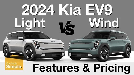 Video: 2024 Kia EV9 Light vs Wind | Feature & Pricing Breakdown!