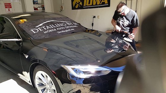 Video: Detailing By M Polishing a 2016 Tesla Model S 60