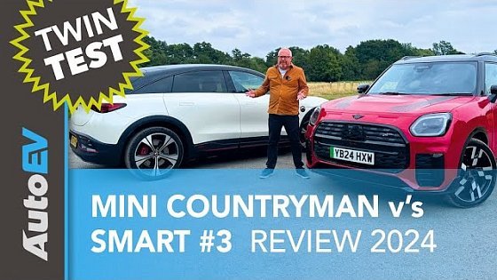 Video: Smart #3 Brabus v's MINI Countryman SE - Does Brabus out-Smart John Cooper Works?