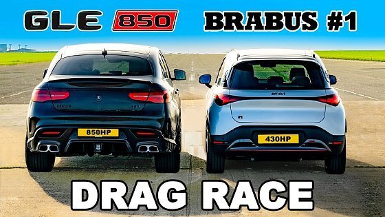 Video: Cheapest BRABUS v Expensive BRABUS: DRAG RACE