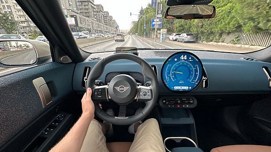 Video: MINI Countryman E &quot;Electric&quot; Test Drive POV 2024