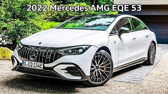 Video: New 2022 Mercedes AMG EQE 53 4MATIC+ Presentation & Features