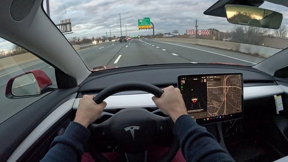 Video: 2023 Tesla Model 3 Long Range - POV Test Drive | 0-60