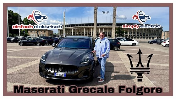 Video: Review Maserati Grecale Folgore a very special electric SUV