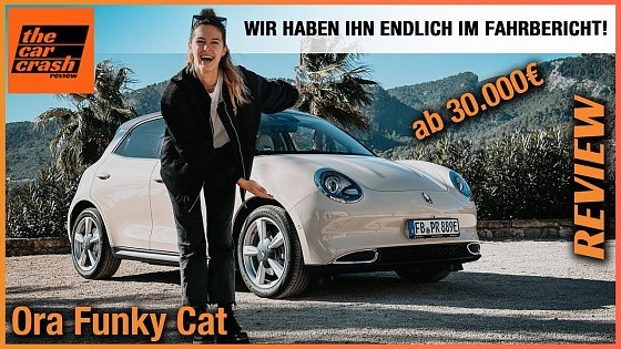 Video: Ora Funky Cat im Test (2023) Wir fahren das NEUE Elektroauto ab 30.000€! Fahrbericht | Review | POV