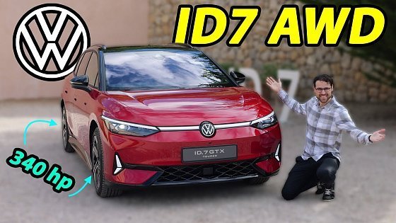 Video: The VW ID7 GTX is Volkswagen’s large sporty EV with AWD!