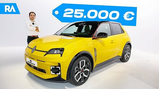 Video: Novo Renault 5 E-Tech. FINALMENTE REVELADO e todos os DETALHES