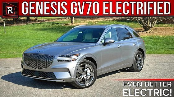 Video: The 2023 Genesis GV70 Electrified Is A Near Perfect Blend Of Luxury, Speed, &amp; Tech